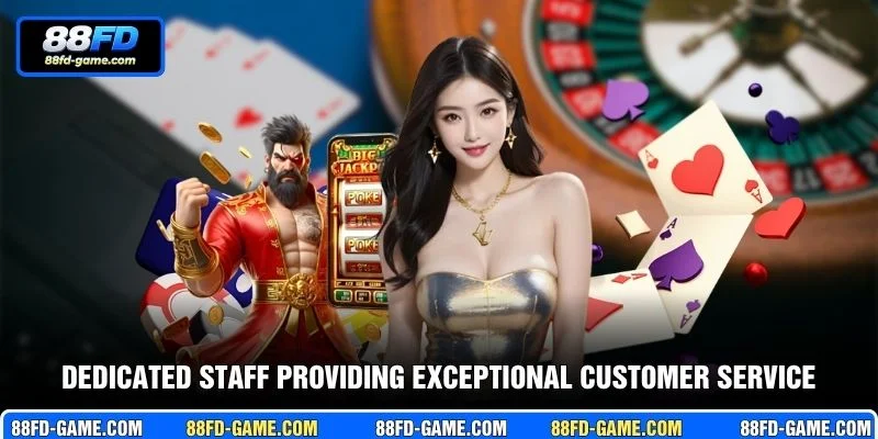 Dedicated staff providing exceptional customer service