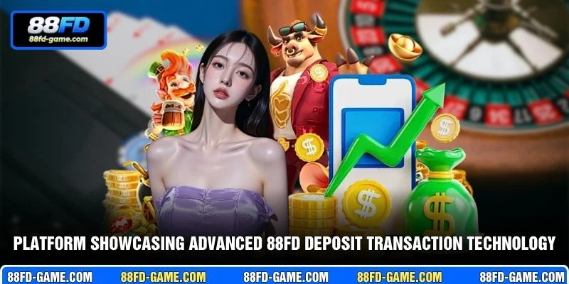 Platform showcasing advanced 88FD deposit transaction technology