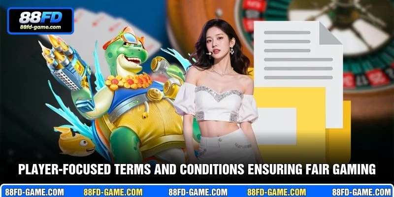 Player-focused terms and conditions ensuring fair gaming