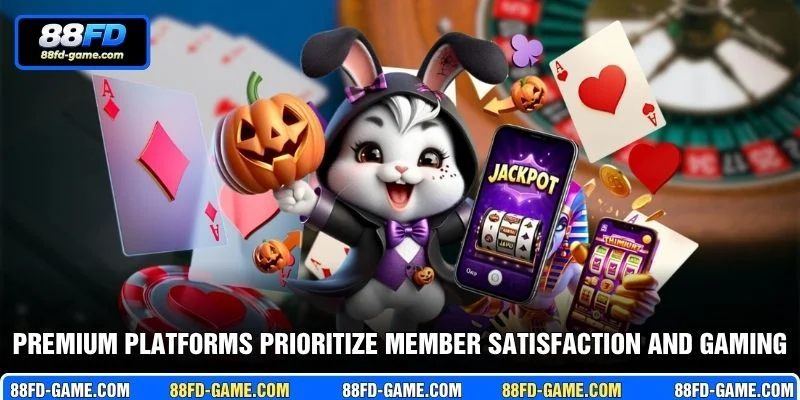 Premium platforms prioritize member satisfaction and gaming