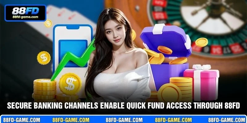 Secure banking channels enable quick fund access through 88FD